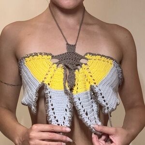Handmade Butterfly Top